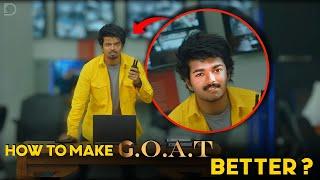 How to make G.O.A.T Better? | GOAT movie | Vijay | Thalapathy | Malayalam | Duo media