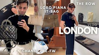 Luxury Shopping Vlog London Part 2 | Chanel, The Row, Loro Piana, Etc..