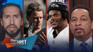 Bengals face Ravens on Thursday night, Burrow in MVP convo with win? | NFL | FIRST THINGS FIRST