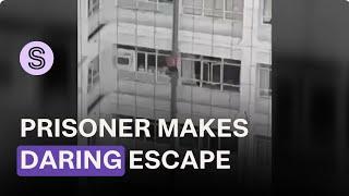 Prisoner makes daring escape by clambering down the side of hospital | Stuff.co.nz