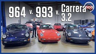 Carrera 3.2 vs 964 vs 993: Which one should you buy?