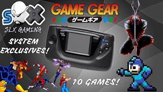 Exclusive Sega Game Gear Games