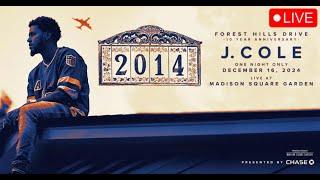 J. Cole - 2014 Forest Hills Drive Full LIVESTREAM CONCERT | LIVE at Madison Square Garden