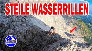 GÖLL OSTWAND | Durch STEILE WASSERRILLEN #berchtesgaden #bergsteigen