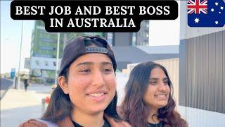 OUR BOSS IS ACTUALLY A GREAT BOSS | BARISTA JOB VLOG IN AUSTRALIA ️