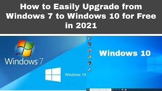 How to Easily Upgrade From Windows 7 to Windows 10 for free in 2023 | Upgrade from Win 7 to Win10