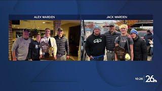 Warden brothers each win state football title on Friday