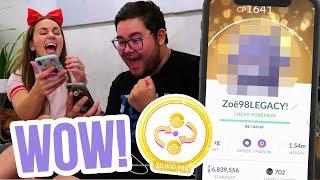 WHAT HAPPENS WHEN YOU HIT 10 MILLION KM TRADE DISTANCE! Pokémon GO Vlog | ZoëTwoDots