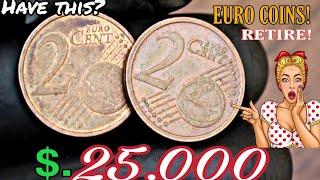 Ultra Italy 2 Euro Cent coin Rare Belgium 2 Euro Cent coins worth a lot of money!Coins worth money!