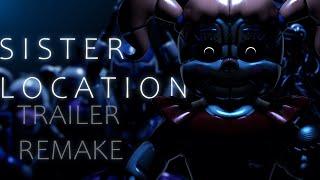 FNAF Sister Location TRAILER REMAKE | BLENDER ANIMATION