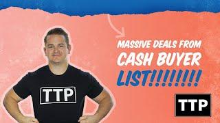 Wholesale Real Estate: Massive Deals from Cash Buyer List