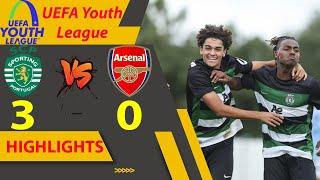  Sporting CP vs Arsenal | Highlights | UEFA Youth League 26-11-2024