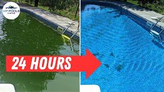 Clear Up Your Green Swimming Pool Fast - VIP Pools and Spas