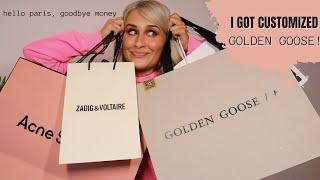 WHAT I BOUGHT IN PARIS | Acne Studios, Golden Goose, Zadig & Voltaire, Ganni | Luxury Fashion Haul