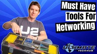 NETWORKING TOOL BOX KIT - Required Tools for Network Cable Installers & Network Engineers!