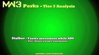 MW3 PERKS - Tier 3 Analysis (Modern Warfare 3 Talk)