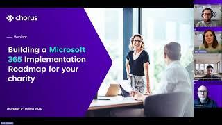 Charities and Nonprofits Microsoft 365 implementation roadmap