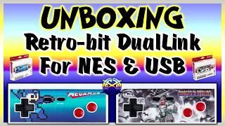 Capcom Inspired Retro-bit DualLink Controllers | Unboxing both controllers