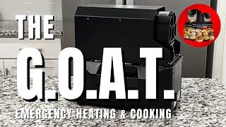 Emergency Cooking & Heating - VESTA Stove & Space Heater