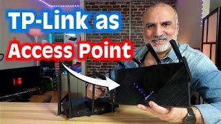 TP-Link Router as Access Point (Easy Setup Guide)