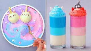 Quick And Creative Cake Decorating Ideas | Awesome Rainbow Cake Compilation | Satisfying Cakes