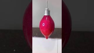 DIY glitter ornament with Makers Magic no polycrylic needed #diy #christmasornaments #glitterdiy