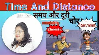 Time and Distance Math | समय और दूरी | Math tricks | Global Gyan