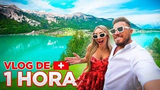 VLOG DE 1 HORA NA SUÍÇA - O PARAISO NA TERRA