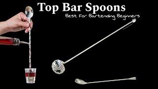 Why Bar Spoon Has a Twisted Handle ? All Details About Top 3 BAR SPOONS  Using To Make Drinks