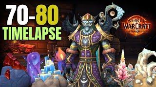 WoW Timelapse 70-80 Using Mining and Herbalism ONLY