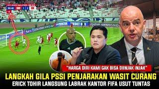 MAMPUSS LUUU! Wasit Curang Dijebloskan Ke Penjara Usai Erick Thohir lapor ke FIFA jadi Tuntutan kami