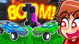 Making MY CRAZY FAN GIRLS Rage In Rocket League...