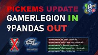 GamerLegion In, 9Pandas Out - Revised Pick'Em Predictions - New CS2 Update