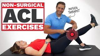 Home Exercises To Rehab An ACL Injury (NON Surgical!)