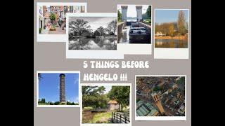 5 things you should know before moving to Hengelo in the Netherlands - & Town Tour