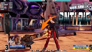 KOF XV: DARLI - New Combo & Anti-Air!