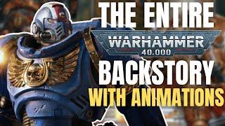 STORY AND LORE OF WARHAMMER 40K With ANIMATIONS | Every Faction Explained | The Whole Timeline