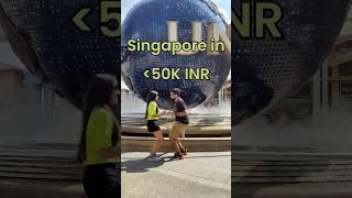 Singapore in less than 50k #singapore #budget #singaporeinbudget #budgettravel #singaporevlog