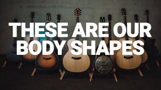 Baton Rouge Guitars | The Shapes we use on our Guitars