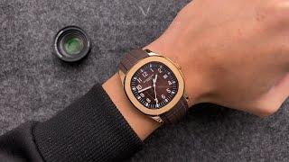 Specht and Sohne Aquanaut Automatic Rose Gold Hands On