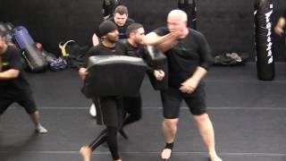 Upper Level Krav Maga Class at the Academy of Self Defense