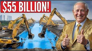 Israel Is Building A $55 BILLION Canal Through Gaza!