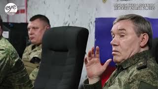 Russian military chief Gerasimov inspects forces in Ukraine