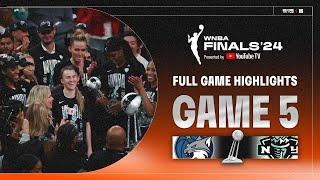 Minnesota Lynx vs. New York Liberty | FULL GAME HIGHLIGHTS | WNBA Finals Game 5