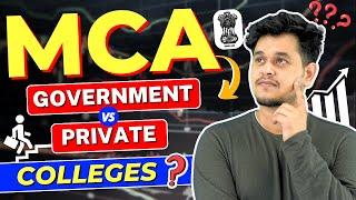 Govt. Vs. Private MCA College: Which is Better?MCA Colleges 2024 #mca #mcacolleges #topcollege