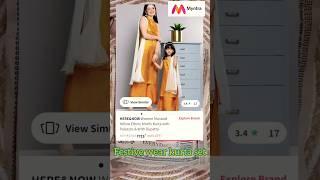 Myntra sale haul  Festive wear kurta set #youtubeshorts #trendingshorts #whatiorderedvswhatigot