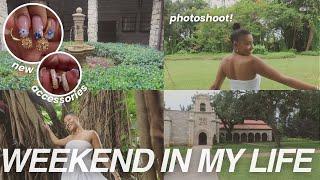 WEEKEND VLOG   mini haul, brunch, & photoshoot