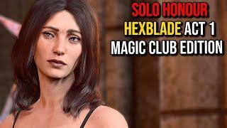 Solo Hexblade Warlock x Paladin: The Quest for the Magic Club ACT 1 HONOUR BG3 Patch 8 PLAYTEST