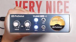 Presonus TubePre V2 Tube Preamp Review / Test