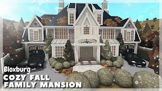 BLOXBURG: Fall Family Mansion Speedbuild | Roblox House Build